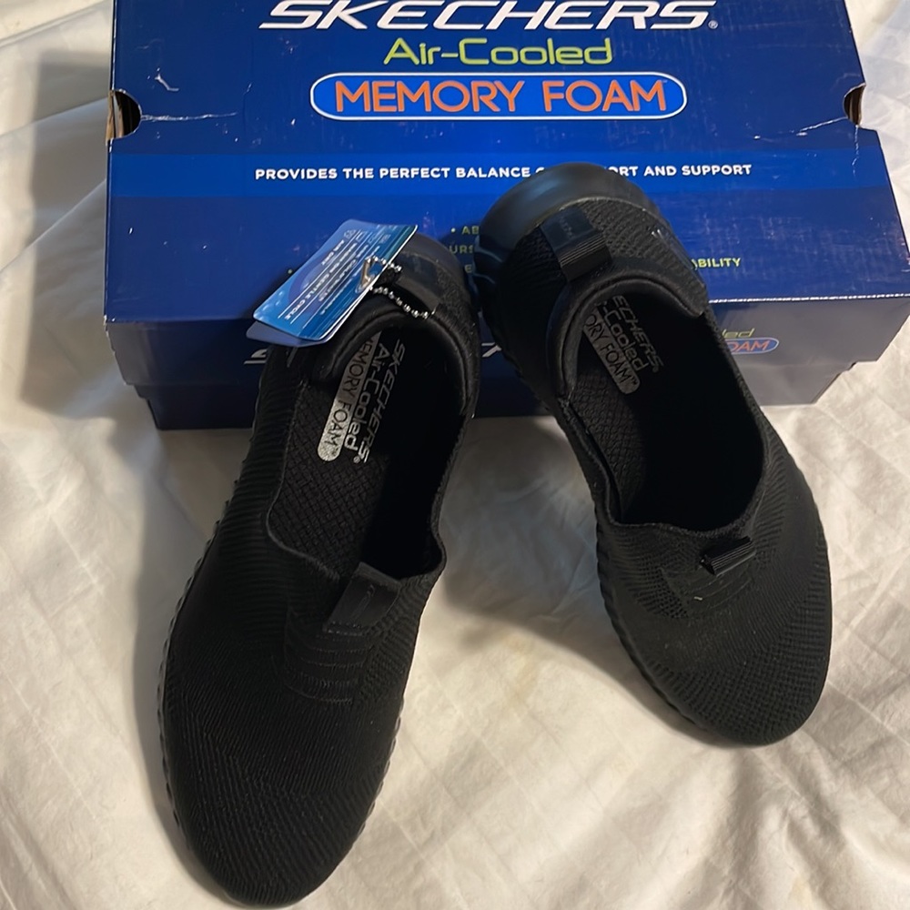 Skechers Black Sports Sneakers - Picture 3 of 4